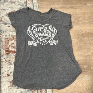 Grey Lucky Brand tee